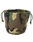Personal Effects Bag - Woodland Camo : Open