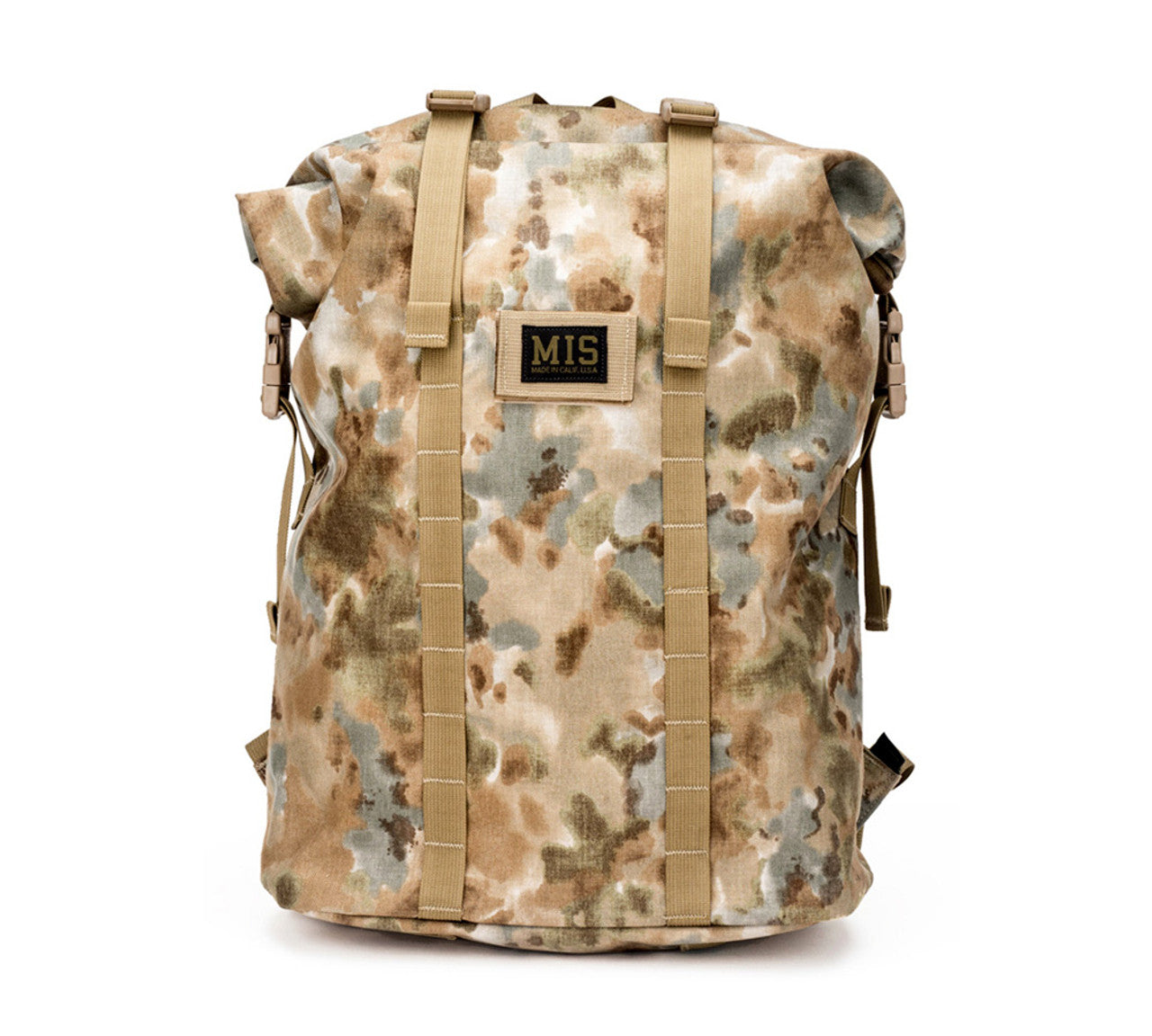 Roll Up Backpack - Covert Desert : Front