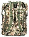 Roll Up Backpack - Covert Woodland : Back