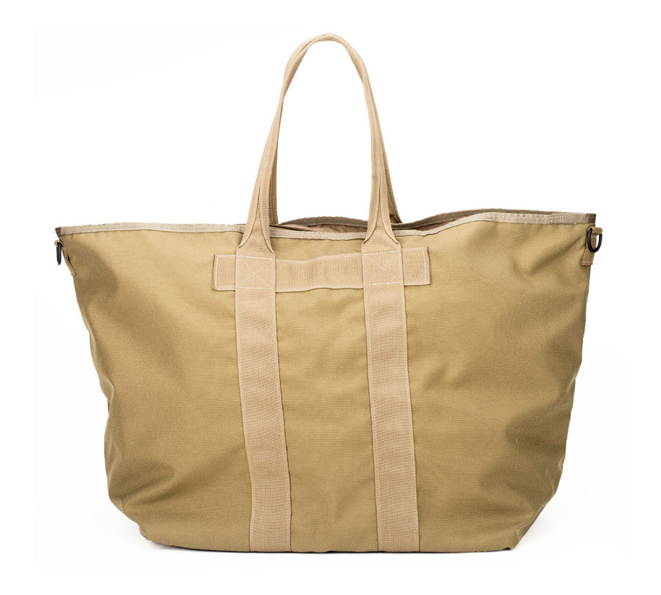 Super Tote Bag - Coyote Tan : Back