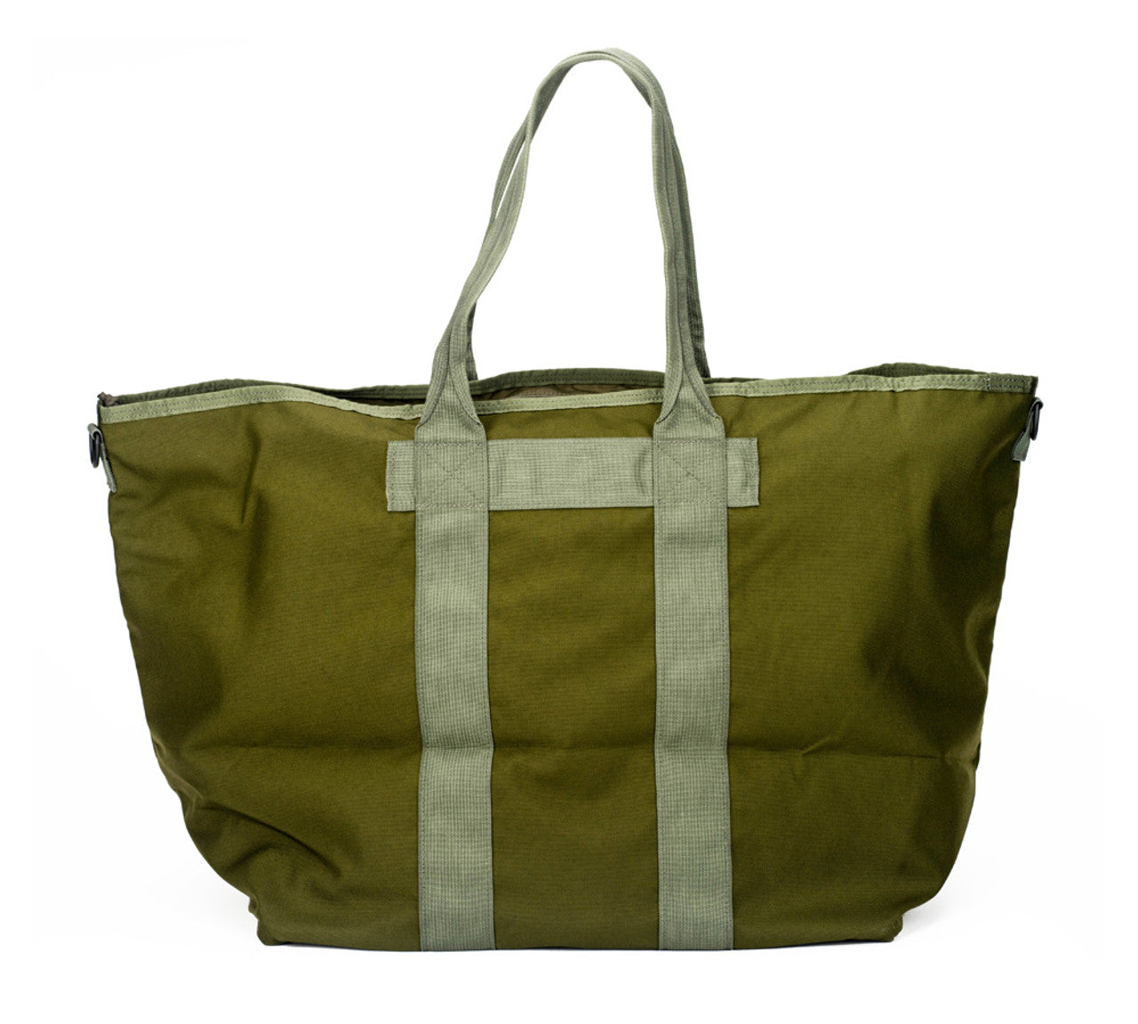 Super Tote Bag - Olive Drab : Back