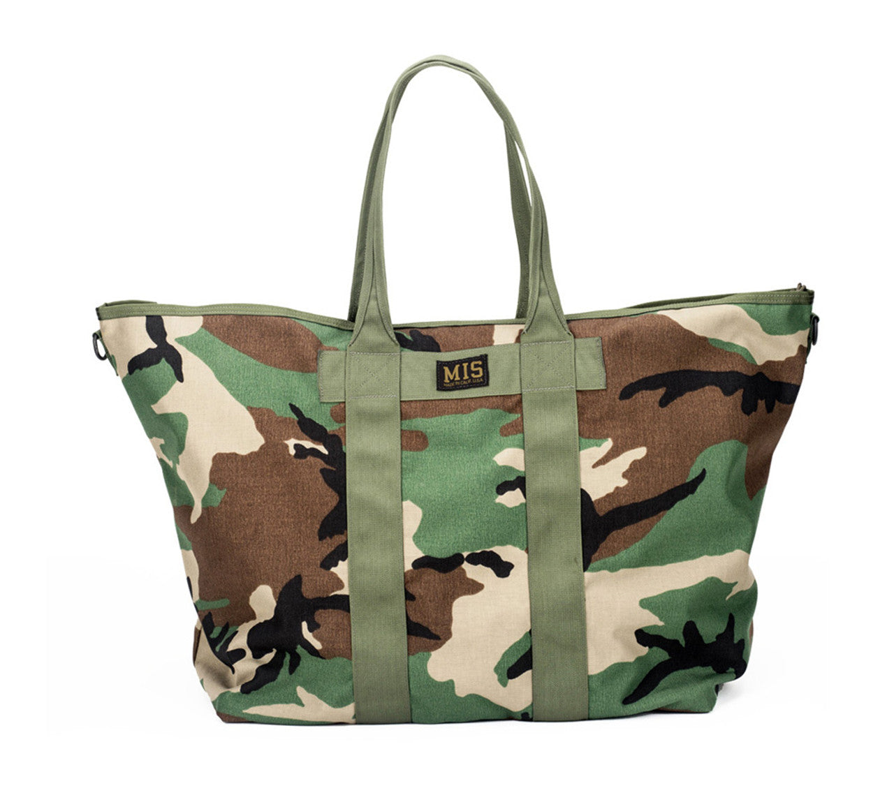 Super Tote Bag - Woodland Camo : Front