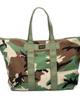 Super Tote Bag - Woodland Camo : Front