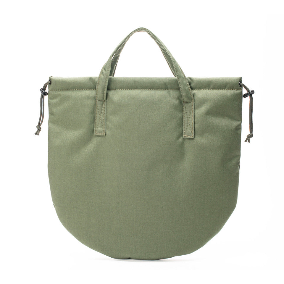 UK Helmet Bag - Camo Green : Back