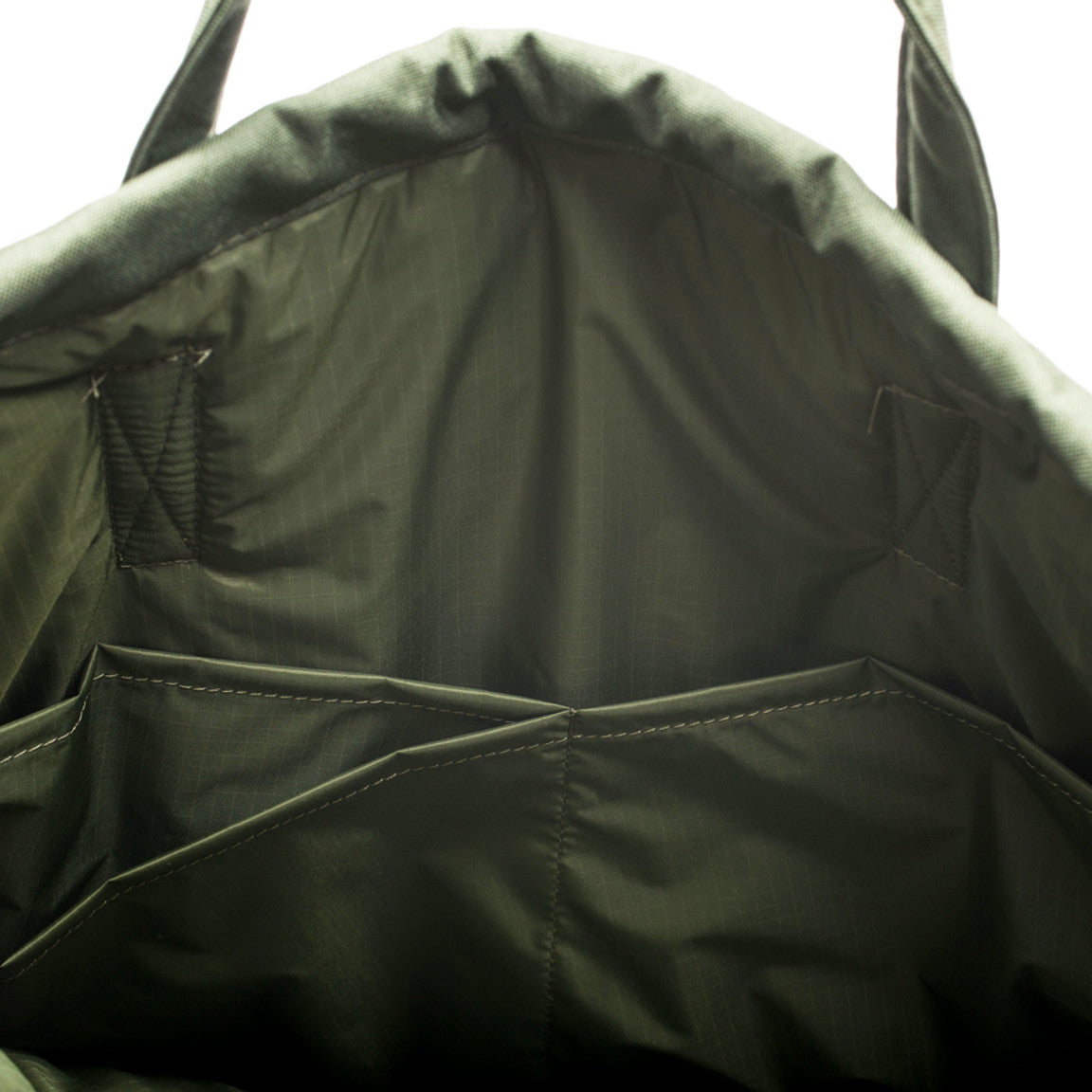 UK Helmet Bag - Camo Green : Inside